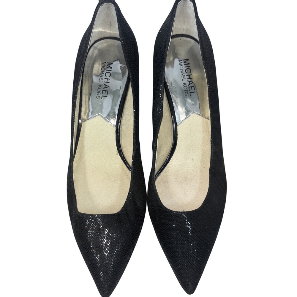 Michael Kors Dorothy flex‎ pump Metallic Heel Pump Women's Size9.5